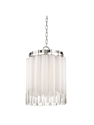 Tyrell 4 Light Pendant Polished Nickel