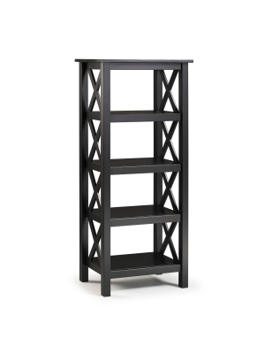 54.4" Davis Bookshelf Black - Linon