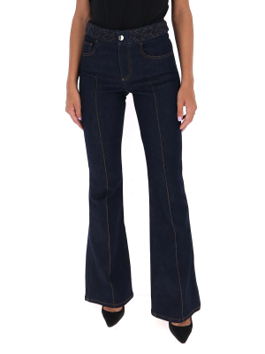 Chloé High-waisted Flared Jeans