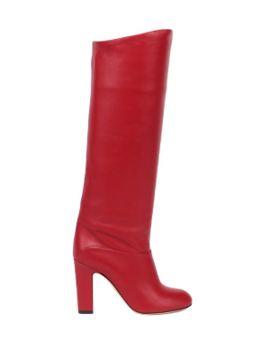 Paris Texas Knee-high Heeled Boots