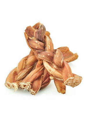All-natural 4-5 Inch Braided Bully Sticks By Best Bully Sticks (1 Pound)