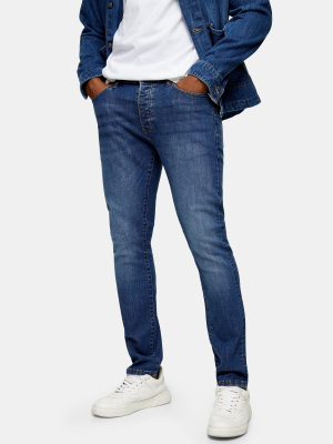 Mid Wash Slim Jeans