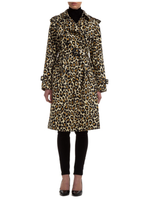 Marc Jacobs The Trench Leopard Print Coat