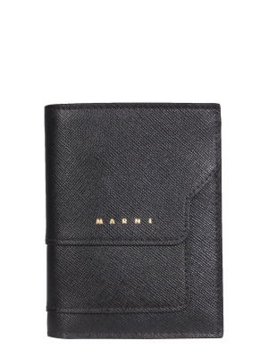 Marni Logo Printed Bifold Wallet