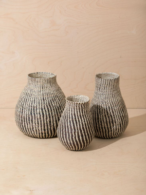 Calabash Basket Vase