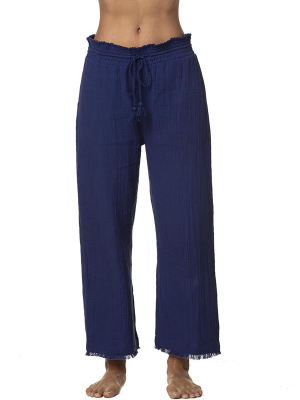 Beachcomber Ankle Pant-tangier Blue