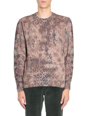 Etro Camouflage Patterned Jumper