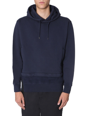 Stone Island Shadow Project Side Zip Detail Hoodie