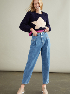 Closed Ultra High-rise Pleated Trouser Jeans