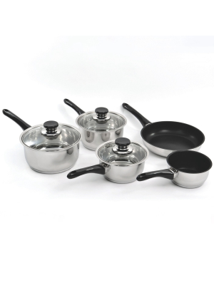 Berghoff Vision 8pc 18/10 Ss Cookware Set