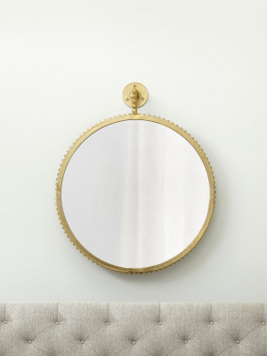 Cru Aged Gold Large Mirror