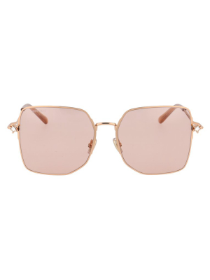 Jimmy Choo Eyewear Trisha Square Frame Sunglasses