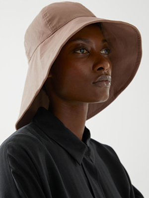 Waxed Cotton Rain Hat