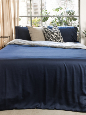 Bamboo Sateen Duvet Cover - Ocean