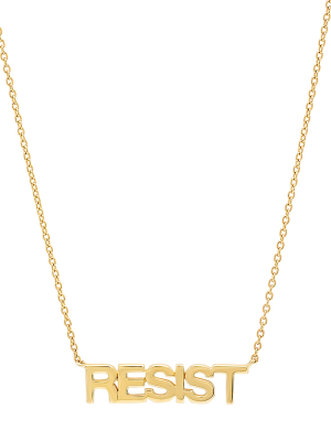 Resist Necklace