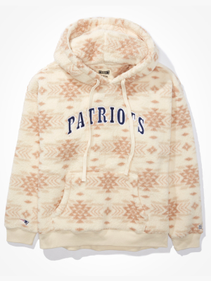 Tailgate Women's New England Patriots Cozy Sherpa Hoodie