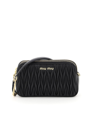 Miu Miu Matelassè Shoulder Bag