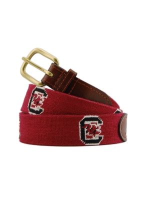 University Of South Carolina Needlepoint Belt