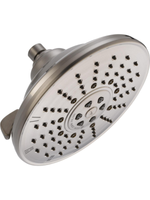 Delta Faucet 52680 Delta 52680 2.5 Gpm Contemporary 8-1/2" Wide Multi Function Shower Head With Touch-clean®