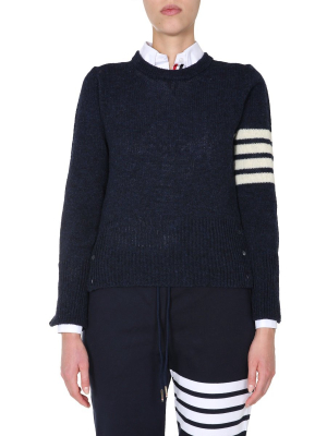 Thom Browne 4-bar Knitted Sweater