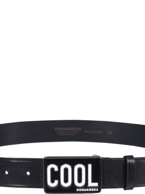 Dsquared2 Cool Logo Buckle Belt