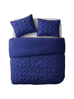 Navy Madison Duvet Cover Set (king) 3 Piece - Vcny