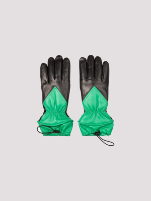 Bottega Veneta Two Tone Gloves