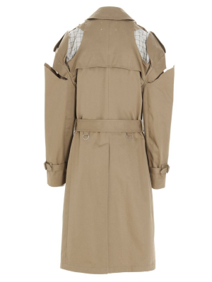 Maison Margiela Cut-out Trench Coat