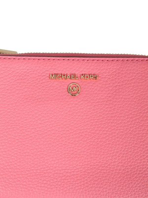 Michael Michael Kors Logo Medium Clutch Bag