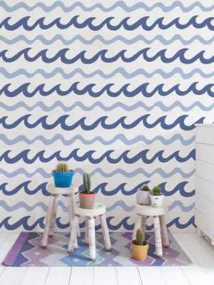 Swell Wallpaper In Byron Design By Aimee Wilder