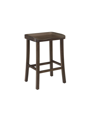 Tulip Counter Stool Set - Black Walnut