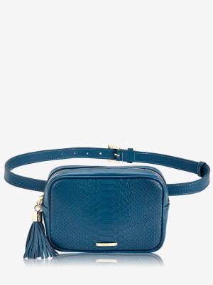 Gigi New York Blue Kylie Belt Bag
