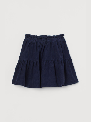 Corduroy Skirt