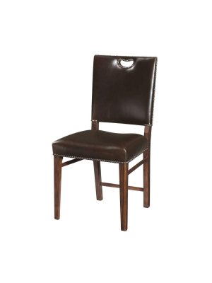 Tireless Campaign Side Chair - Set Of 2