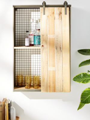 Wall-mounted Sliding Cabinet