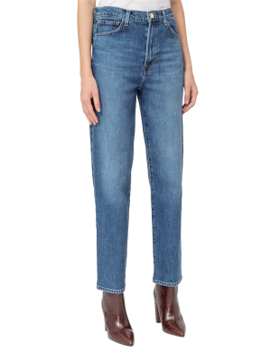 J Brand Jules High-rise Straight-leg Jeans