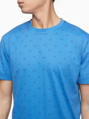 Liquid Touch Monogram Print T-shirt