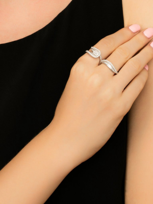 Mini Talay Wave Diamond Ring