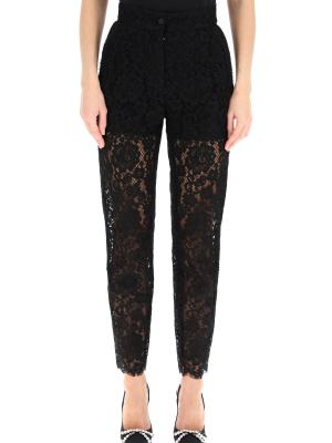 Dolce & Gabbana Lace Pants