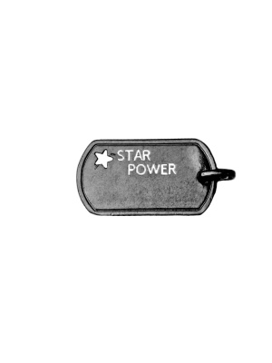 Star Power Tag Bale Charm