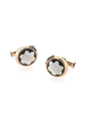 Montblanc Logo Engraved Cufflinks