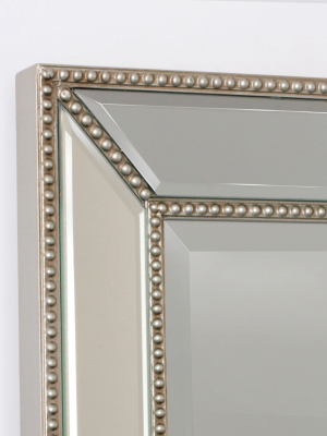 20" X 32" Metro Beaded Mirror - Head West