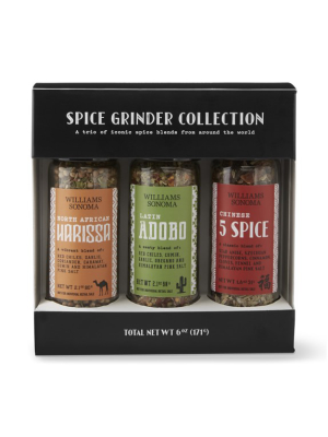 Williams Sonoma Spice Grinder Gift Set