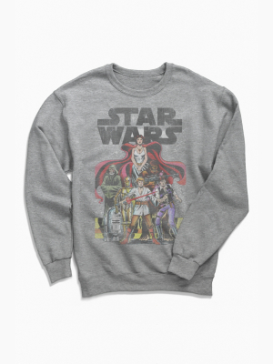 Star Wars Vintage Rebel Crew Neck Sweatshirt