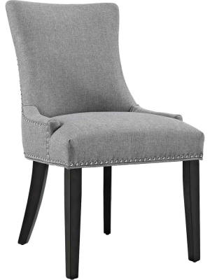 Madison Fabric Dining Chair Light Gray