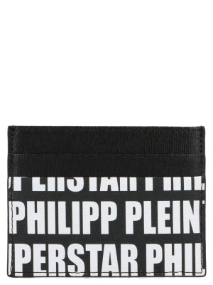 Philipp Plein Monogram Printed Cardholder