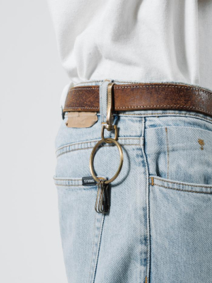 Thrills Keyring - Anti. Brass