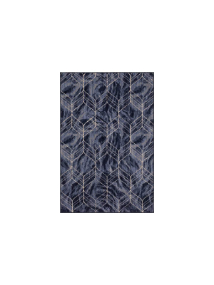 Axiom Ebb Rug - Indigo