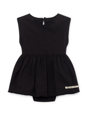 Little Creative Factory Baby Kinari Body Dress - Black