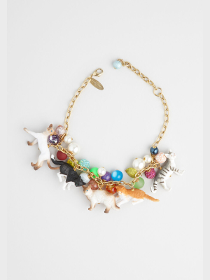 Cat-centric Bauble Necklace